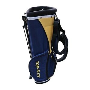 Top Flight Junior Golf Bag Set Right HAND Blue Yellow Youth Kids EUC  XLJ